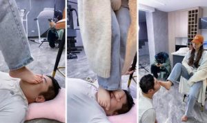 【麋鹿银儿】暴力踢踹掐脖窒息拽头发揪耳朵骑马鞭打踩踏网盘下载-字母网社区