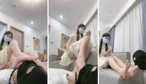 【樱子大人】白丝洛丽塔S-狗链遛狗骑马转胯耳光提档踩踏窒息-字母网社区