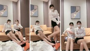 【虞姬】双S-脏鞋闻舔黑白棉袜气味辱网盘下载插图1