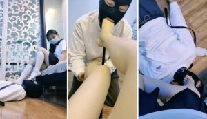 【汀兰大人】学生主S-小白鞋白袜虐踩踏鞭打臭脚捂脸【完整版】-字母网社区