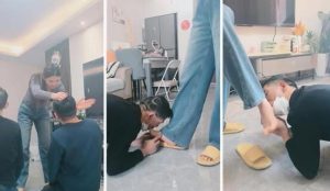 【婉南】双奴争宠-轮流抽耳光骑马转胯重度鞭打插图1