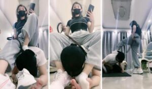 【八月】骑马转胯运动鞋踢踹清理脏鞋闻棉袜插图1