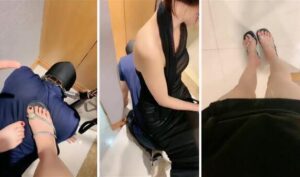 【程雪】3S-足深喉口水踩踏虐乳强制圣水含高跟【三视角版】-字母网社区