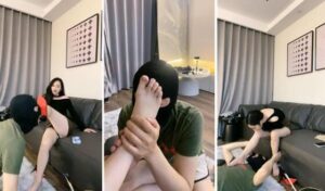 【七七】长腿网红S-迷恋高跟肉丝jio喂口水耳光虐乳-字母网社区