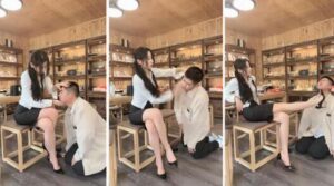 【沅芷大人】揪耳朵抽脸口水喂食浓痰封眼舔高跟-字母网社区