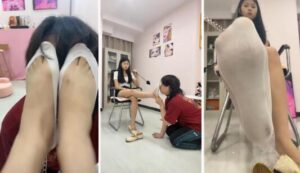 【素人挖掘机】狗链遛狗骑马爬行鞭打耳光踩踏臭船袜气味辱-字母网社区