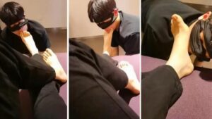 Welldoer女王客厅瑜伽垫玩弄喜欢舔裸足的奶狗插图1