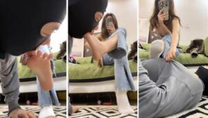 jenn女王近距离调狗迷恋白袜的狗就是骚-字母网社区