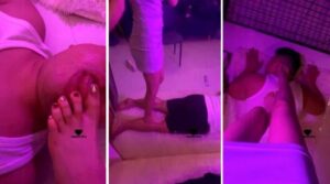 甜音女王暧昧氛围玉足美腿诱惑家奴-字母网社区
