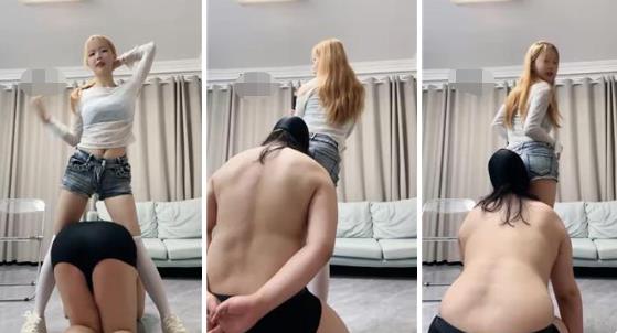 沐沐女王 小白鞋白丝踩虐骑马转胯坐脸窒息虐乳网盘下载插图2