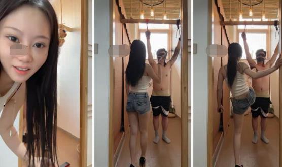 小小女王 吊绑男奴袜子塞嘴重度鞭打电击插图1