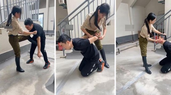 爱丽丝 女特工刑讯逼供 捆绑踢裆刑虐 双视角版-字母网社区