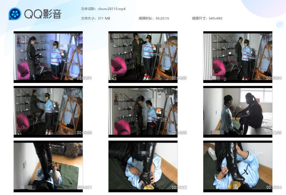 女女系列_女军统重力高靴捆绑用刑拳击腹部视频下载-字母网社区