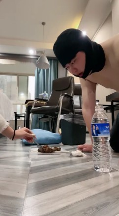 小凤梨女S_精心准备黄金圣水勺子喂屎不吃吐不停视频下载-字母网社区